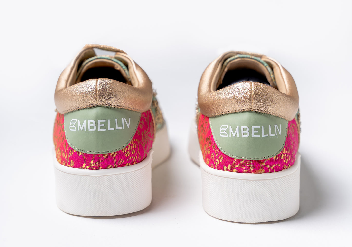 Bold – Multi-colored brocades with intricate hand embroidery