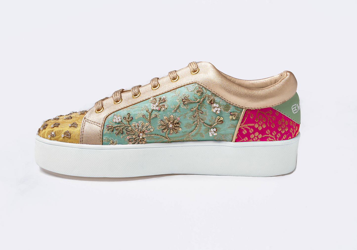 Bold – Multi-colored brocades with intricate hand embroidery